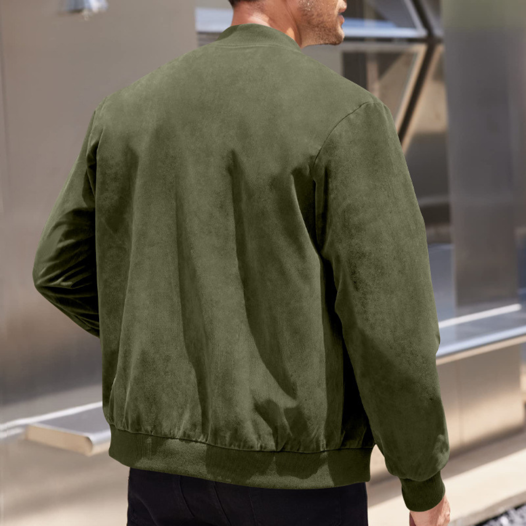 Veste Bomber Avec Poches Latérales Pour Homme | Idéal Pour La Mi-Saison