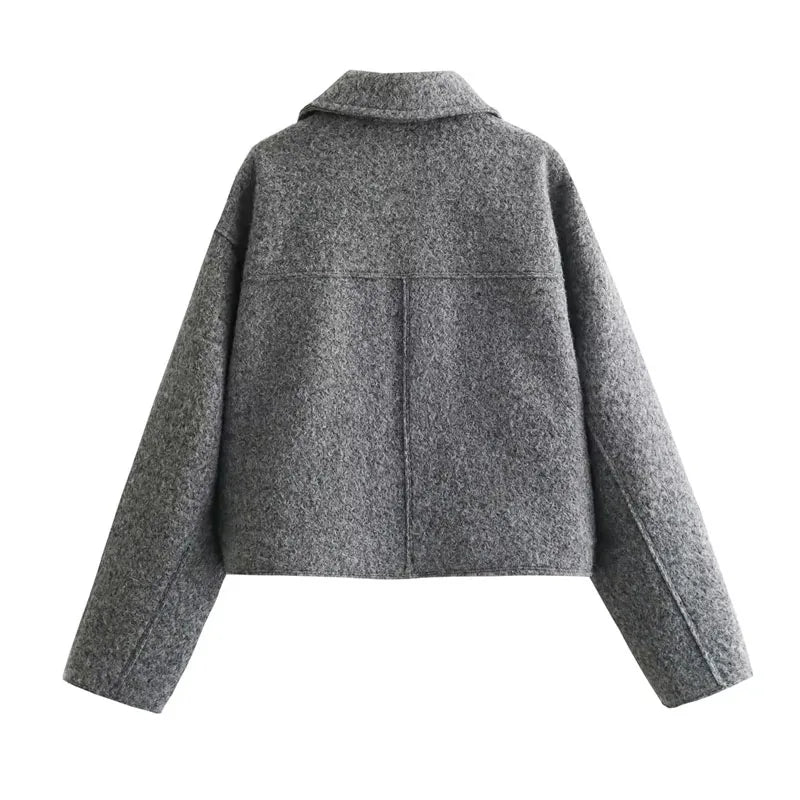 Veste Courte À Fermeture Zippée Pour Femme | Idéal Pour Le Travail Et Les Sorties