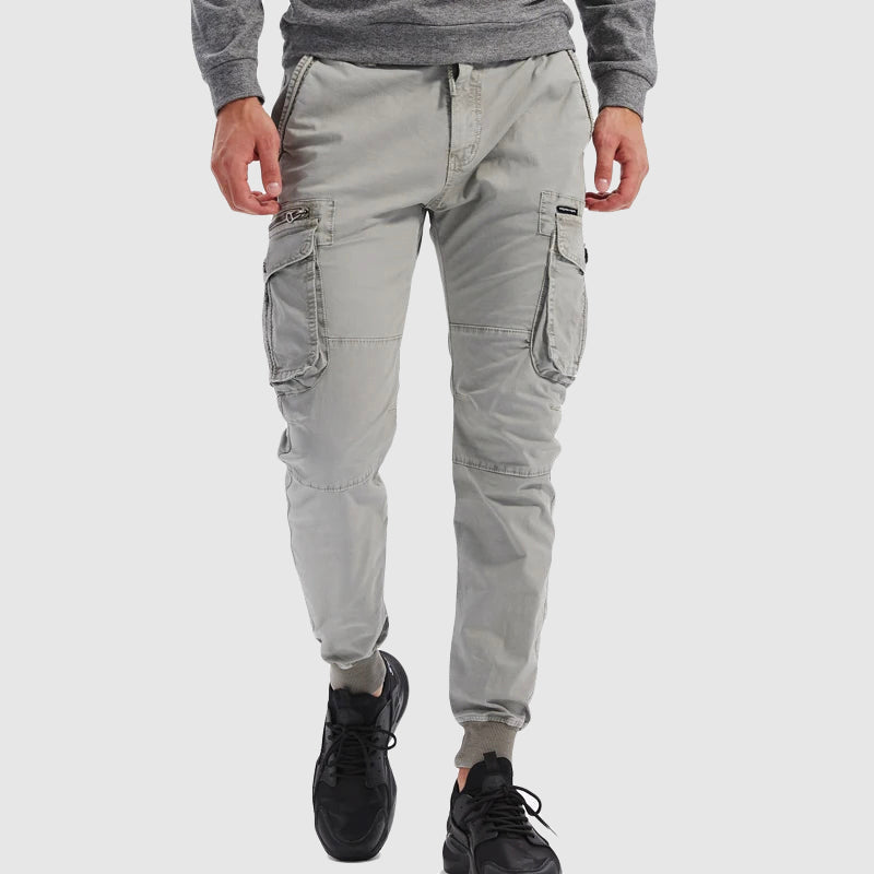 Jogger Cargo Stretch pour Homme avec Taille Élastique | Idéal pour un Usage Quotidien