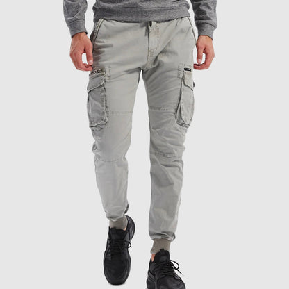 Jogger Cargo Stretch pour Homme avec Taille Élastique | Idéal pour un Usage Quotidien