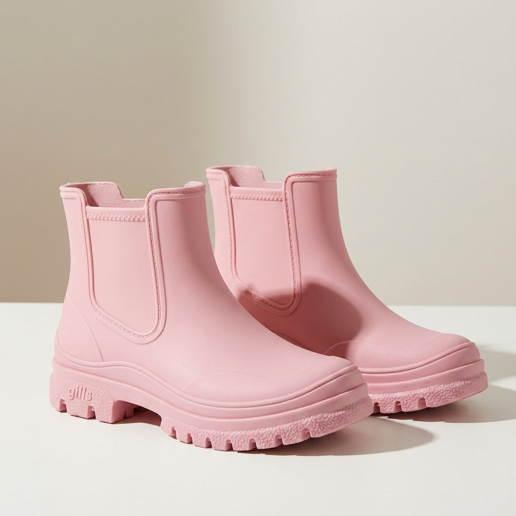 Bottines Chelsea à semelle crantée pour femmes