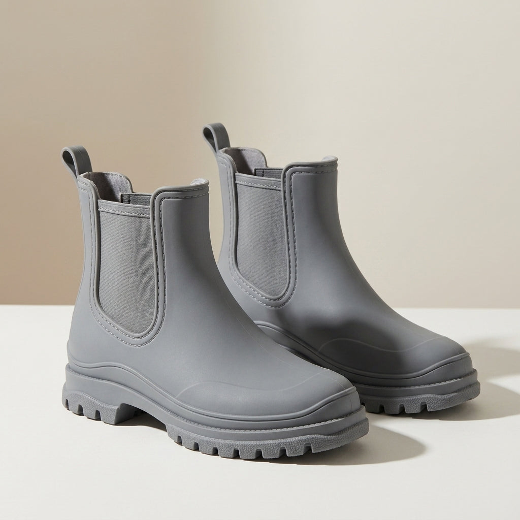 Bottines Chelsea à semelle crantée pour femmes