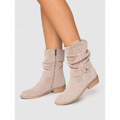 Bottines à sangle avec boucle pour femmes