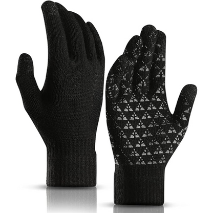 Gants d’Hiver avec Fonction Écran Tactile et Surface Antidérapante | Idéal pour les Activités en Extérieur