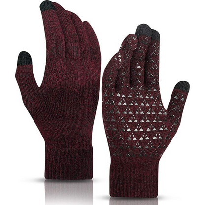 Gants d’Hiver avec Fonction Écran Tactile et Surface Antidérapante | Idéal pour les Activités en Extérieur