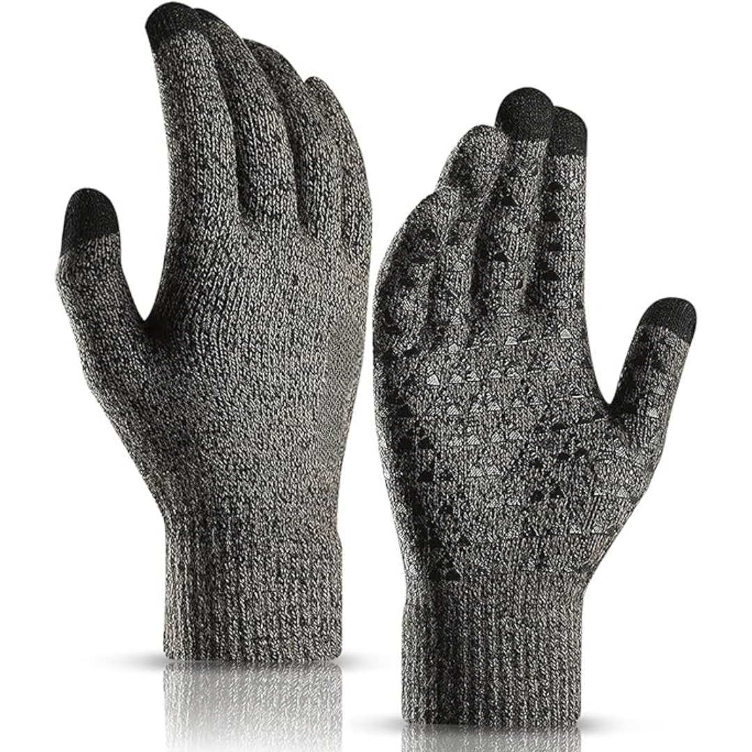 Gants d’Hiver avec Fonction Écran Tactile et Surface Antidérapante | Idéal pour les Activités en Extérieur