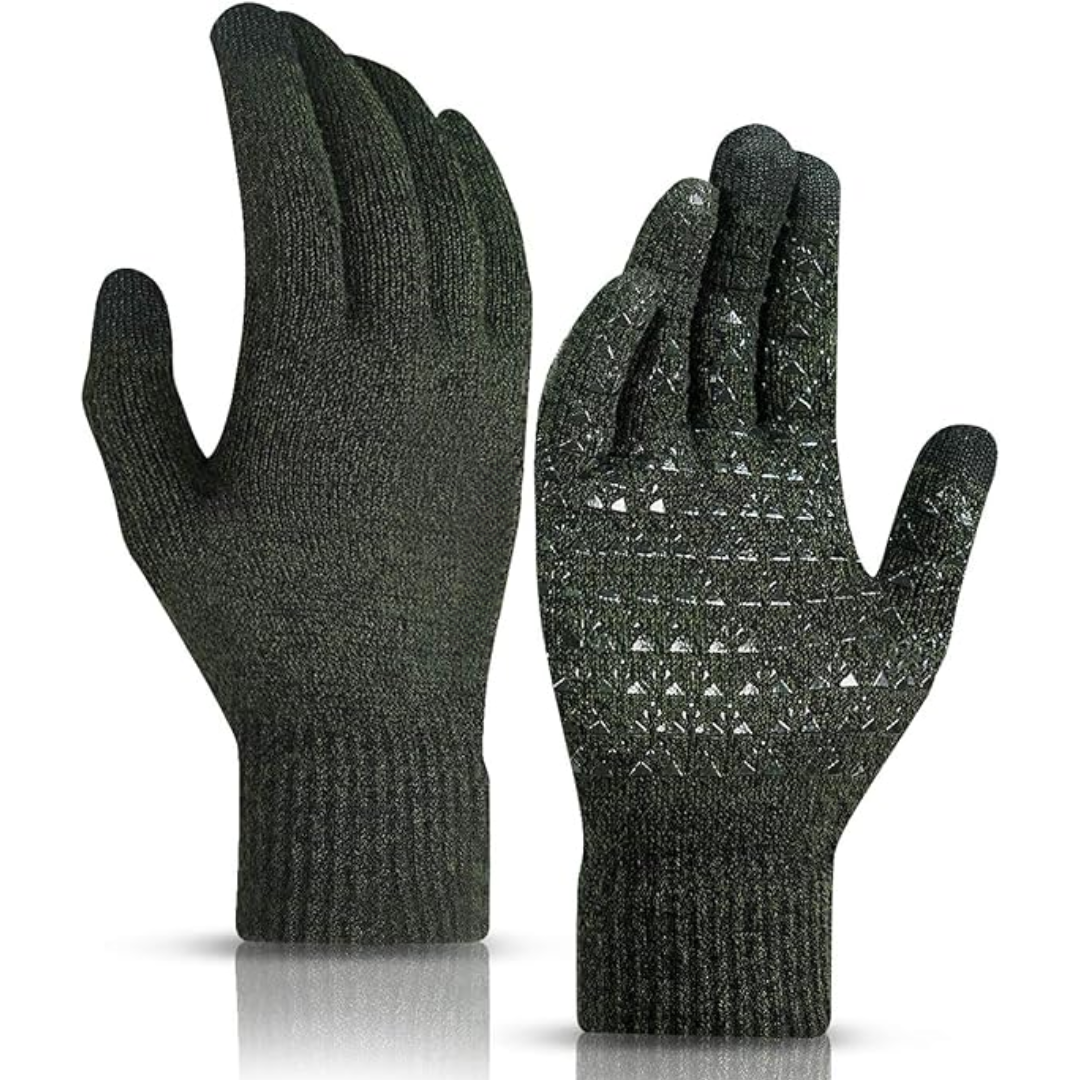 Gants d’Hiver avec Fonction Écran Tactile et Surface Antidérapante | Idéal pour les Activités en Extérieur