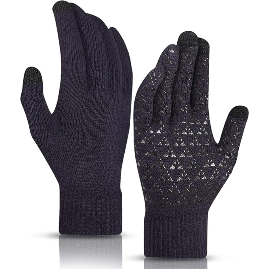 Gants d’Hiver avec Fonction Écran Tactile et Surface Antidérapante | Idéal pour les Activités en Extérieur