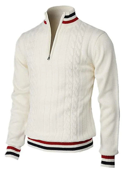 Pull Zippé à Manches Longues pour Homme | Idéal pour un Usage Quotidien