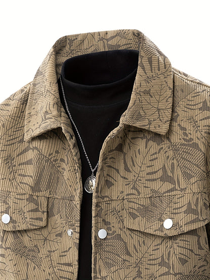 Veste Avec Boutonnage Complet Pour Homme | Idéal Pour La Mi-Saison