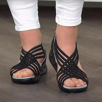 Sandales À Brides Multiples Pour Femmes | Ideal Pour Été Et Usage Quotidien