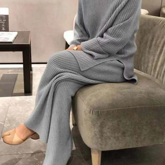 Ensemble Haut Et Pantalon À Coupe Décontractée Pour Femme | Idéal Pour Le Printemps Et L’Automne
