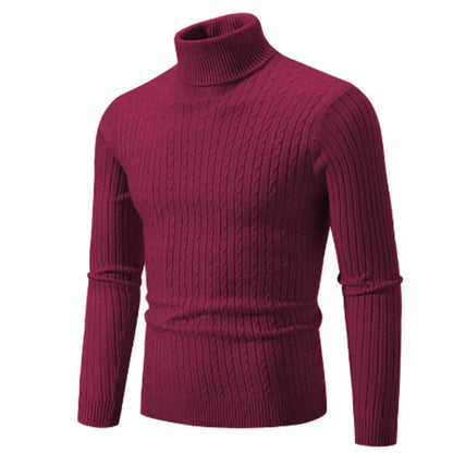 Pull Col Roulé pour Hommes | Idéal pour L’Hiver Et Les Occasions Décontractées