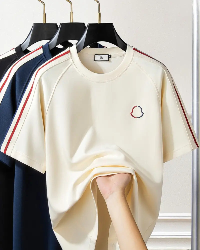 Ensemble Deux Pièces à Manches Courtes pour Homme avec Finition Texturée | Idéal pour les Activités Quotidiennes