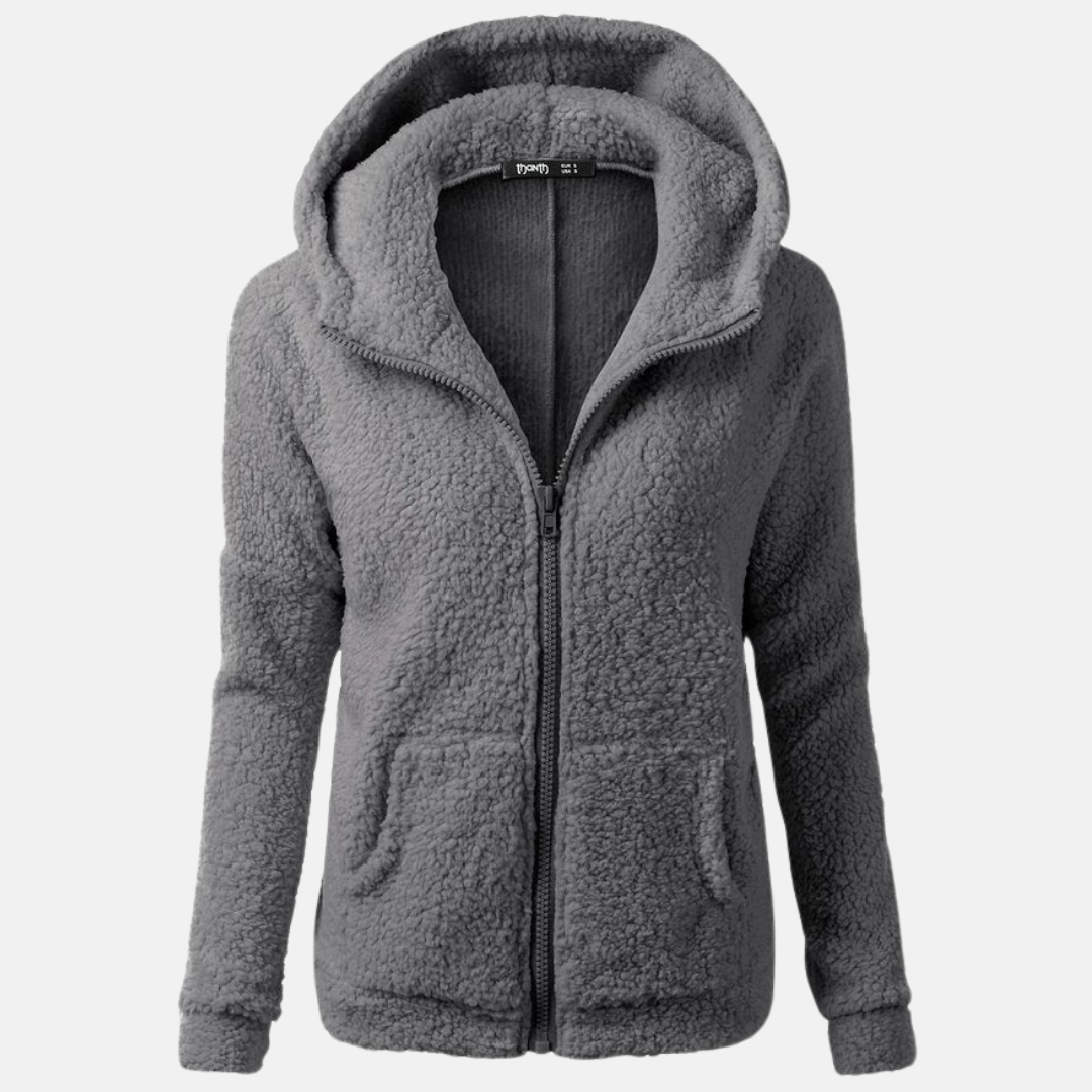 Veste à Capuche avec Doublure Douce pour Femme | Idéale pour la Saison Froide