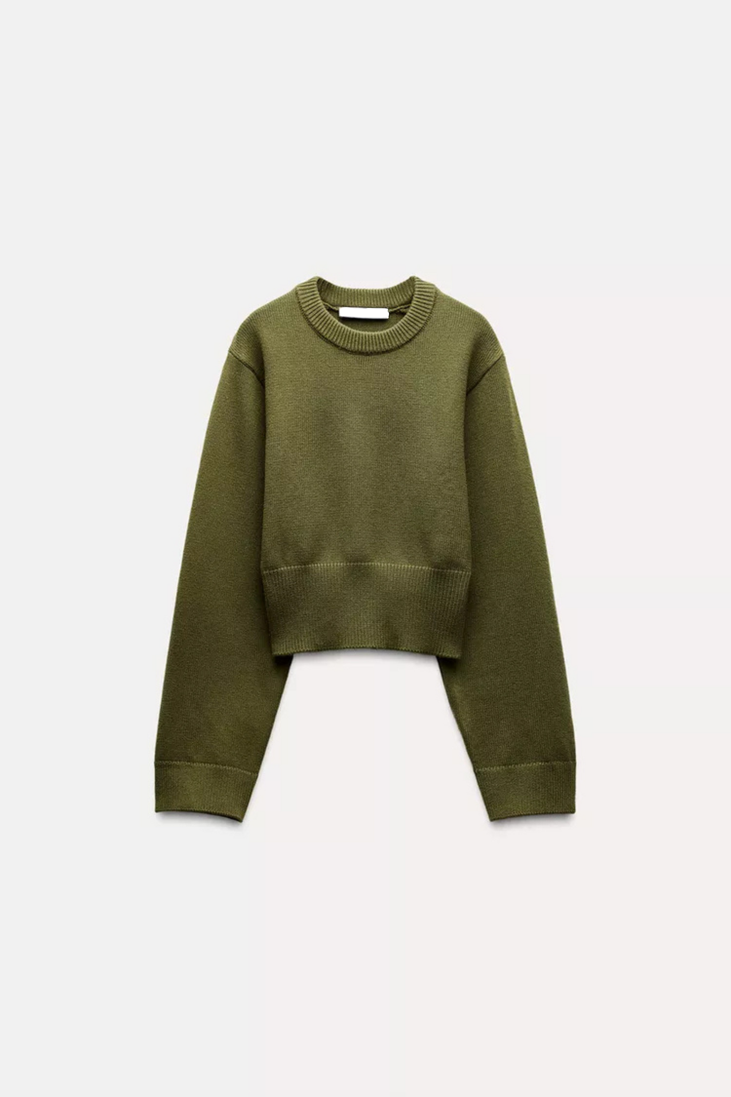 Pull À Col Rond Avec Coupe Légèrement Ample Et Finitions Côtelées Pour Femmes | Idéal Pour Tenues Quotidiennes