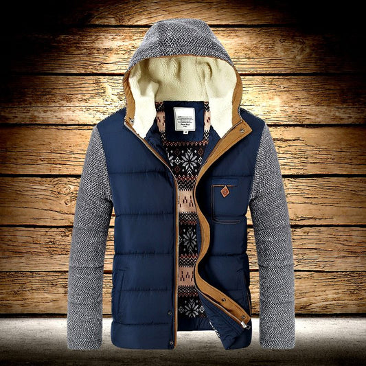 Veste Patchwork à Fermeture Éclair pour Adultes | Idéale pour l’Automne et l’Hiver
