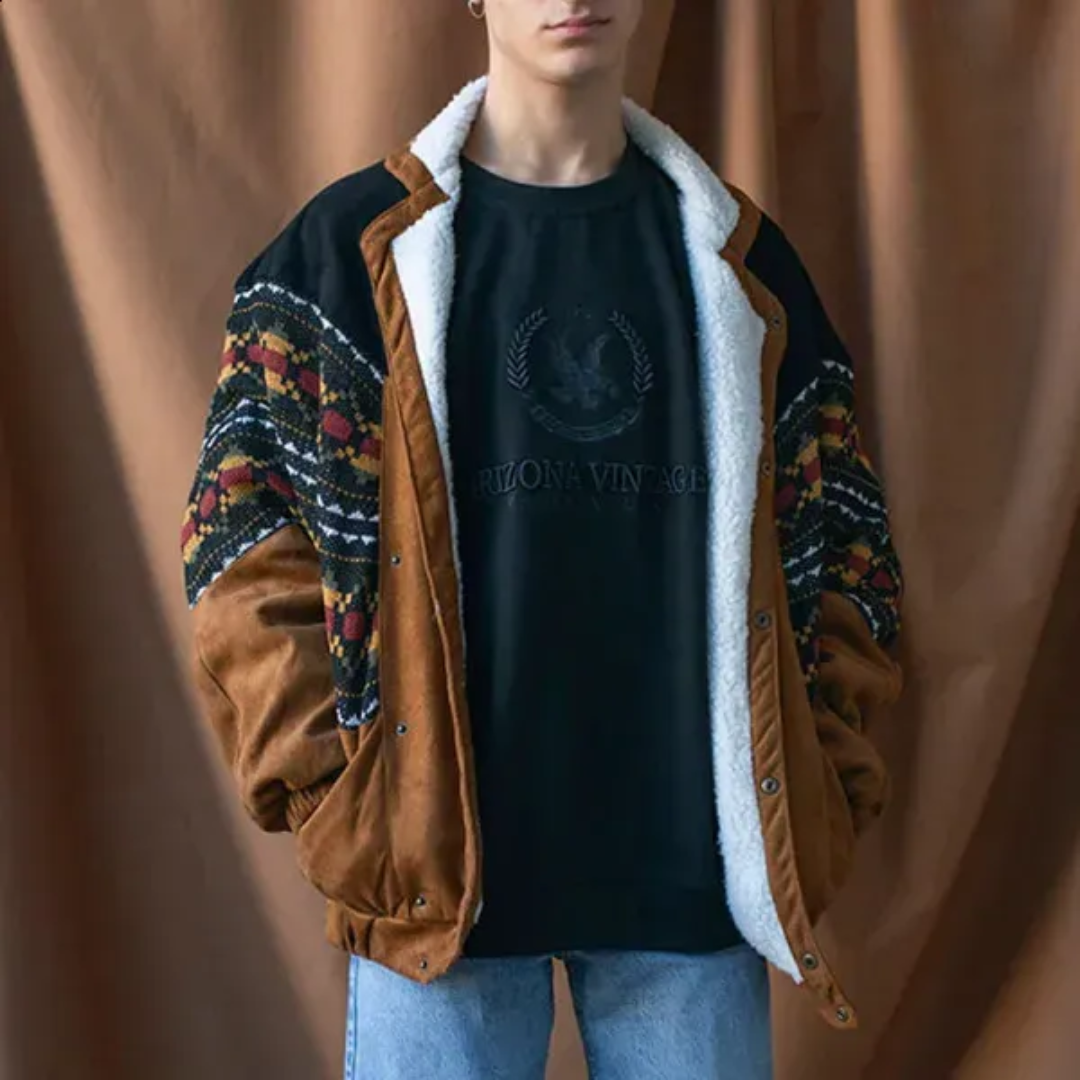 Veste avec Design Inspiré du Vintage pour Homme | Idéale pour un Usage Quotidien