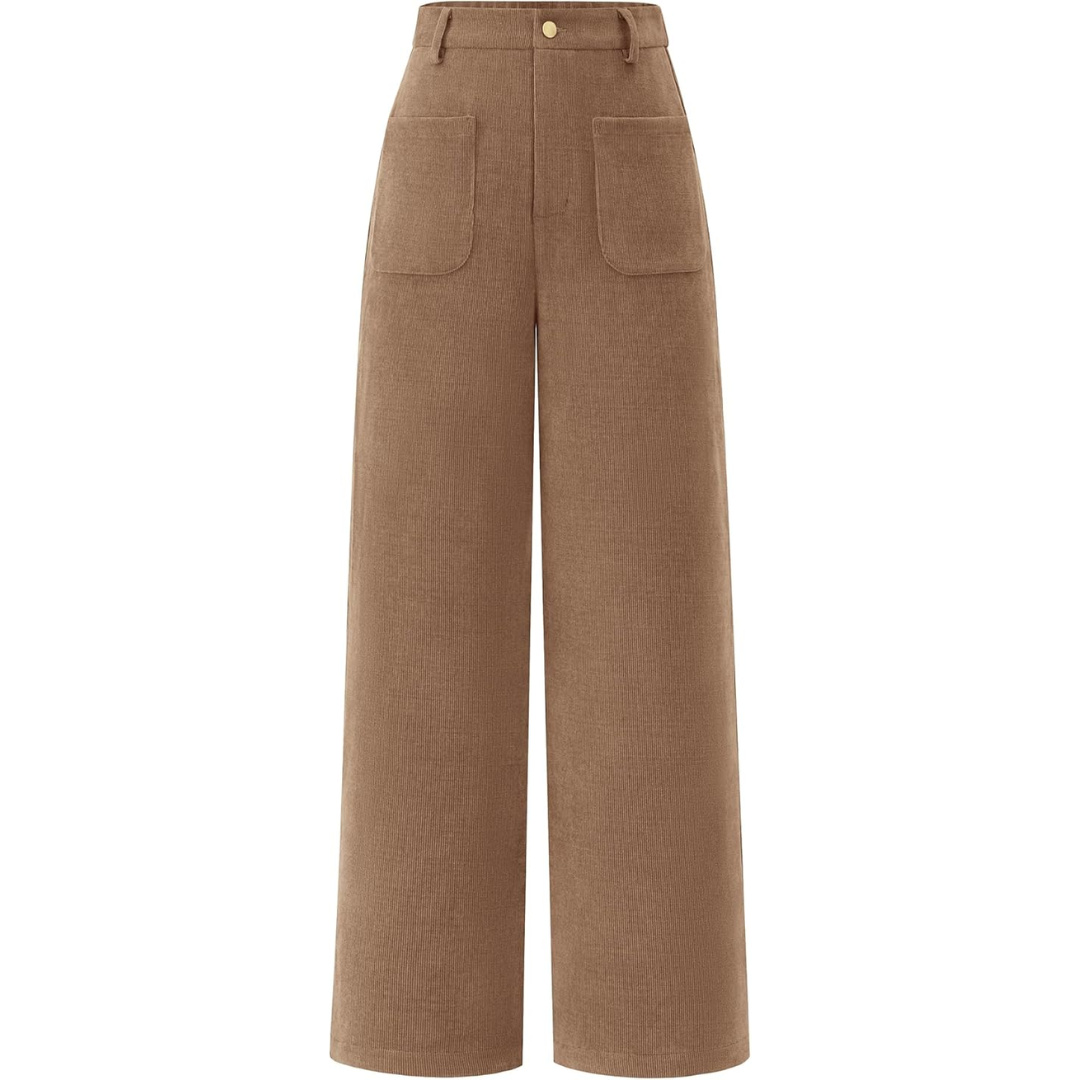 Pantalon Palazzo Avec Taille Élastique Et Coupe Large Pour Femmes | Idéal Pour Usage Quotidien