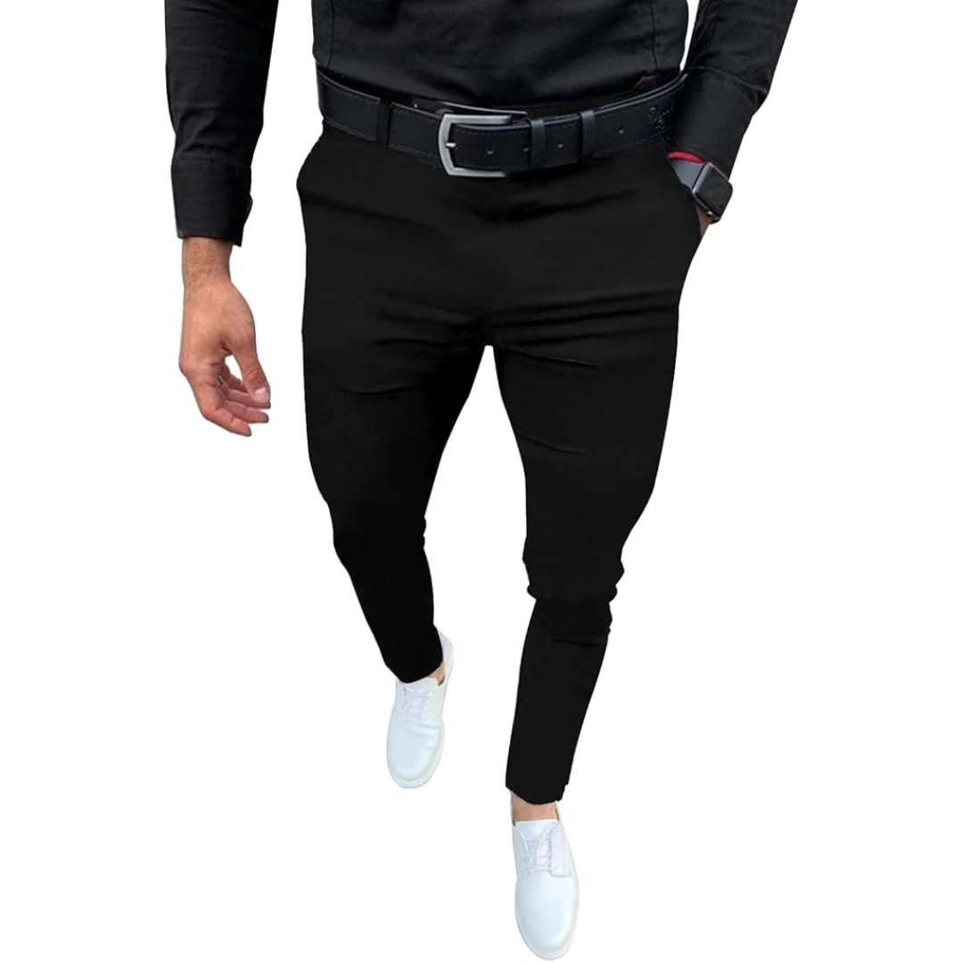 Pantalon Slim Fit Stretch pour Homme | Idéal pour le Travail et les Occasions Décontractées