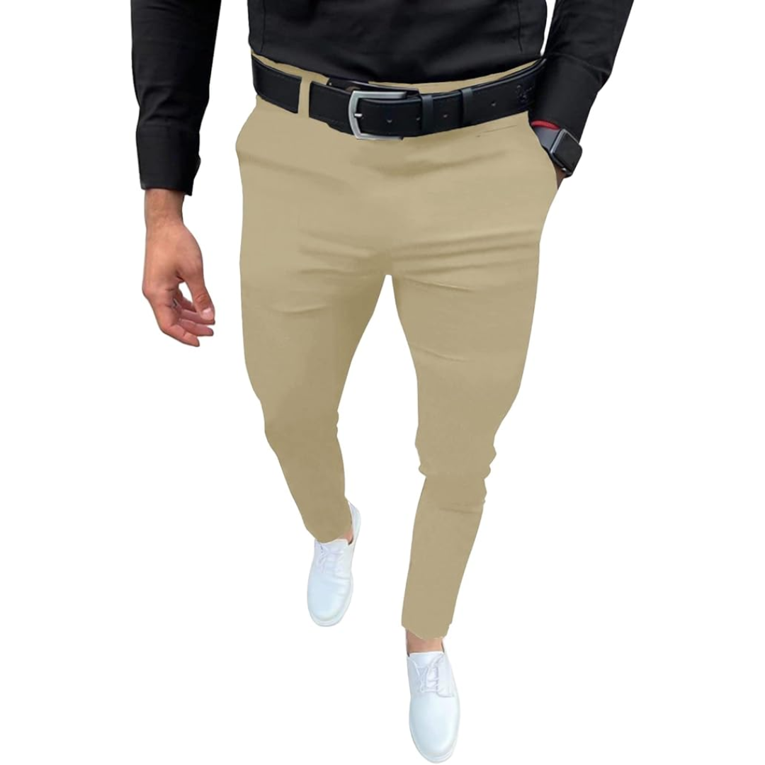 Pantalon Slim Fit Stretch pour Homme | Idéal pour le Travail et les Occasions Décontractées