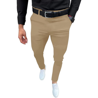 Pantalon Slim Fit Stretch pour Homme | Idéal pour le Travail et les Occasions Décontractées