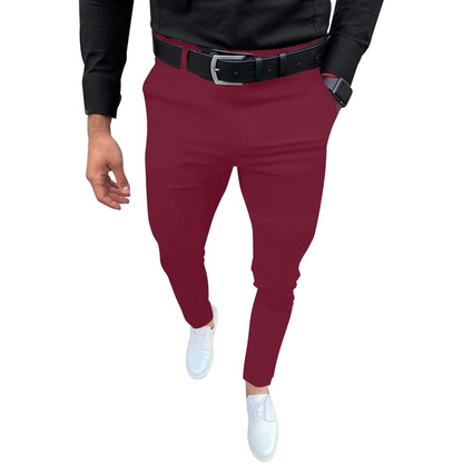 Pantalon Slim Fit Stretch pour Homme | Idéal pour le Travail et les Occasions Décontractées