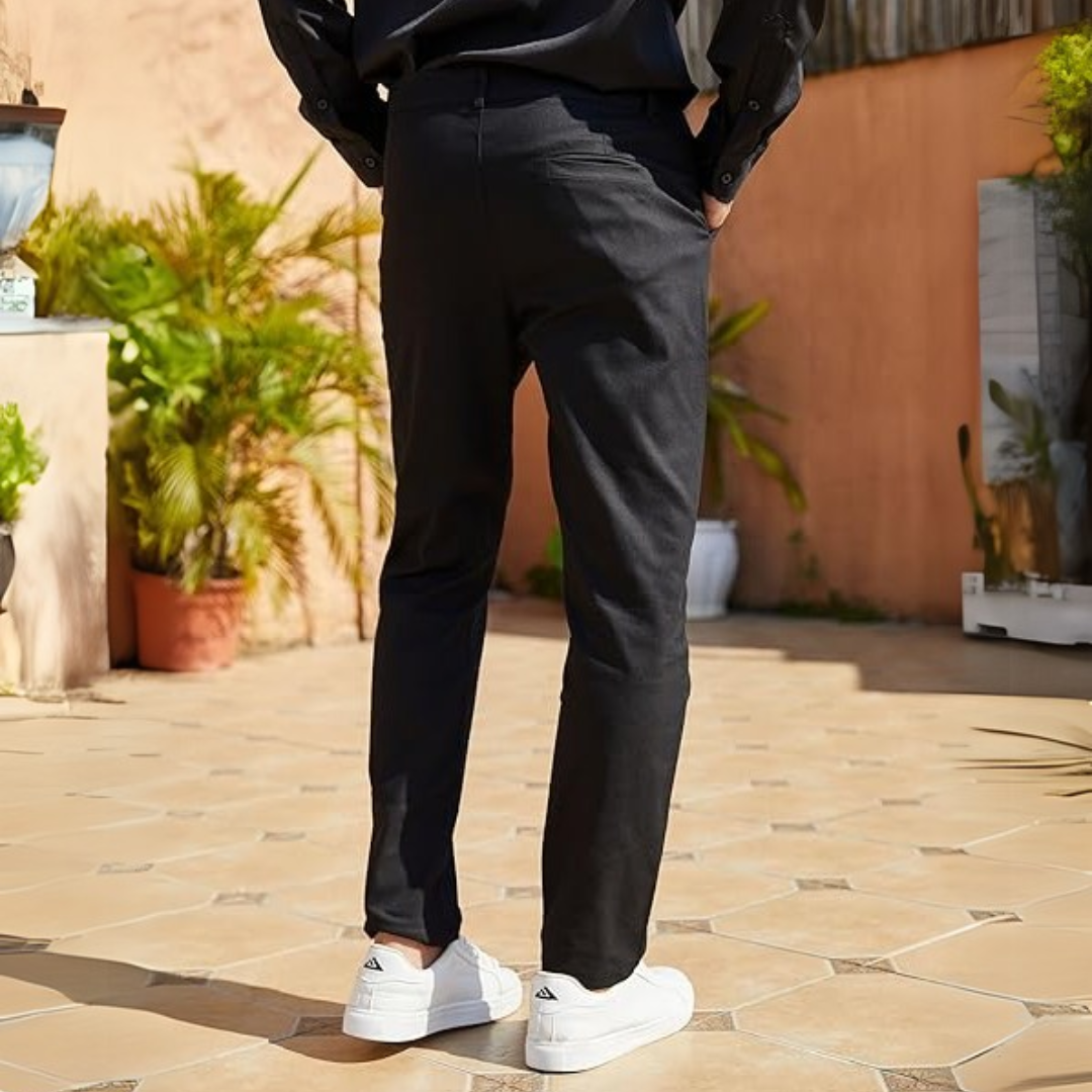 Pantalon Slim Fit Stretch pour Homme | Idéal pour le Travail et les Occasions Décontractées