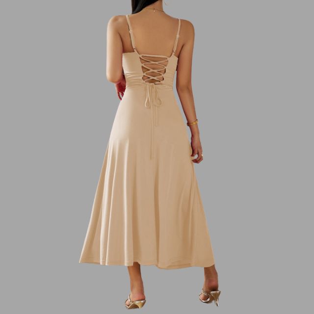 Robe Midi Swing À Coupe Fluide Pour Femme | Idéale Pour Occasions Quotidiennes Et Semi-Formelles
