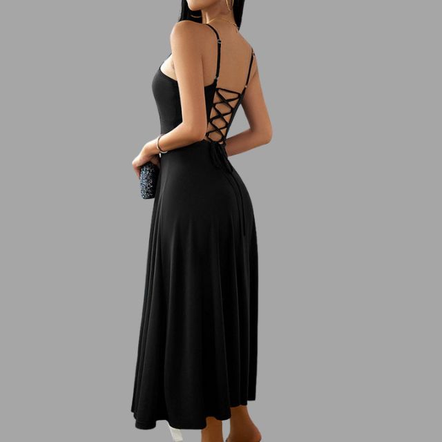 Robe Midi Swing Avec Silhouette Fluide Pour Femme | Idéal Pour Usage Quotidien Et Événements