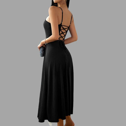 Robe Midi Swing Avec Silhouette Fluide Pour Femme | Idéal Pour Usage Quotidien Et Événements