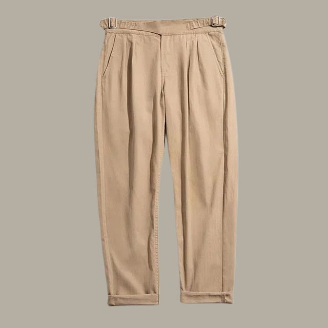 Pantalon À Pli Avant Avec Coupe Droite Pour Homme | Idéal Pour Le Quotidien