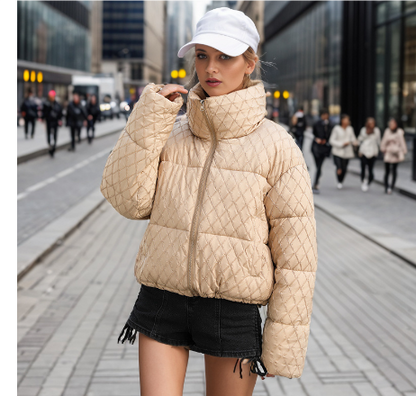 Veste Matelassée avec Fermeture Éclair pour Femme | Idéale pour l’Hiver