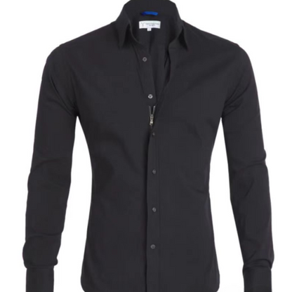 Chemise À Col Boutonné Avec Coupe Ajustée Pour Hommes | Idéal Pour Un Usage Quotidien