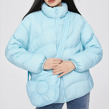 Doudoune Légère avec Col Classique pour Femmes | Idéale pour la Saison Hivernale
