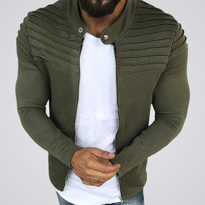 Veste Slim Fit avec Épaules Structurées pour Homme | Idéale pour Tenue Décontractée ou Semi-Formelle