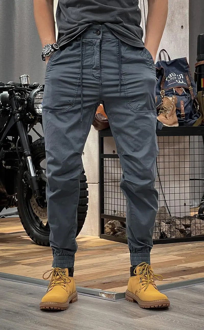 Pantalon Cargo Avec Taille Élastique Et Poches Multiples Pour Hommes | Idéal Pour Les Activités Quotidiennes
