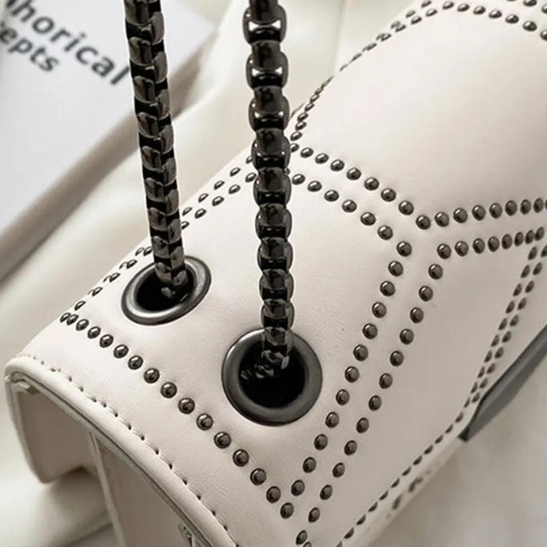 Sac Crossbody Rectangulaire avec Chaîne pour Femmes | Idéal pour le Quotidien