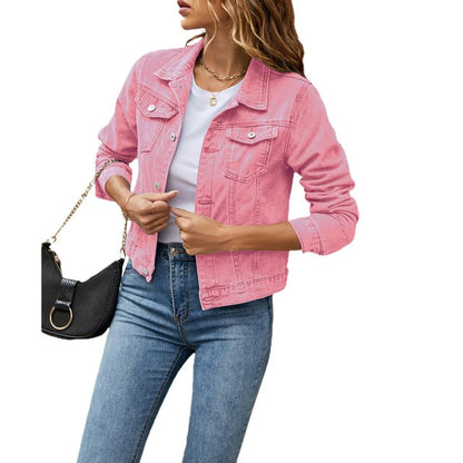 Veste Courte Coupe Oversize pour Femme | Idéale pour le Printemps et l’Automne