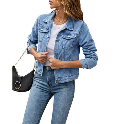 Veste Courte Coupe Oversize pour Femme | Idéale pour le Printemps et l’Automne