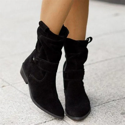 Bottes Décontractées à Petit Talon pour Femmes | Idéales pour un Usage Quotidien