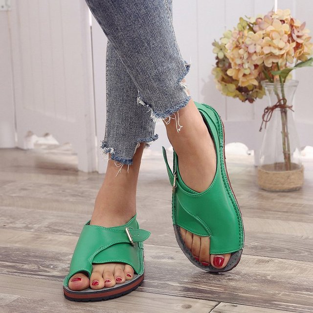 Sandales Ouvertes À Brides Croisées Avec Design Polyvalent Pour Femmes | Idéal Pour L’été