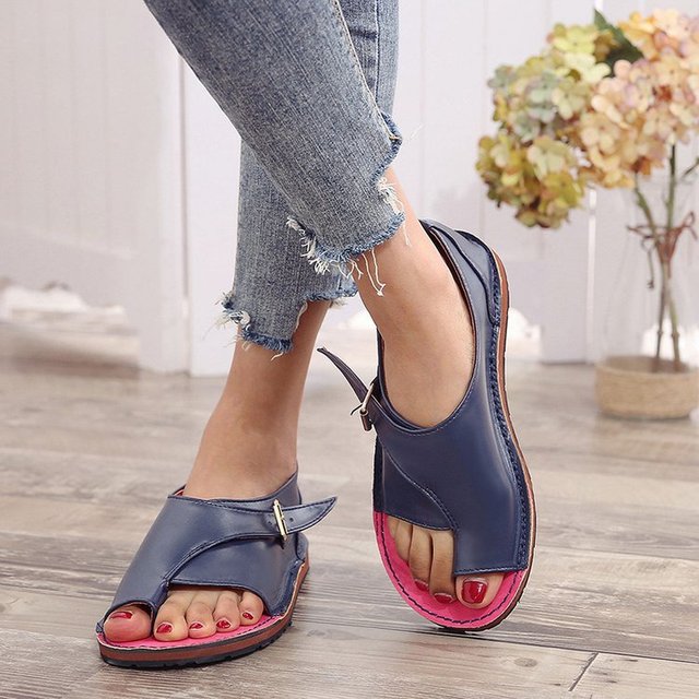 Sandales Ouvertes À Brides Croisées Avec Design Polyvalent Pour Femmes | Idéal Pour L’été