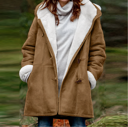 Manteau d’Hiver avec Finition Structurée pour Femme | Idéal pour la Saison Froide