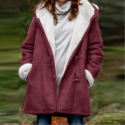 Manteau d’Hiver avec Finition Structurée pour Femme | Idéal pour la Saison Froide
