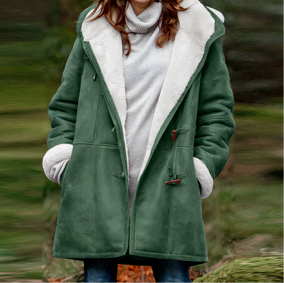 Manteau d’Hiver avec Finition Structurée pour Femme | Idéal pour la Saison Froide