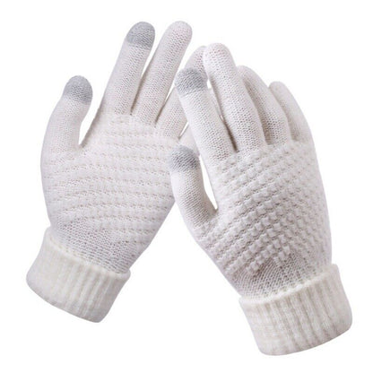 Gants d’Hiver avec Motif Texturé pour Femme | Idéals pour les Journées Froides