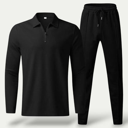 Ensemble De Survêtement À Manches Longues avec Haut Et Pantalon pour Homme | Idéal pour Les Activités Quotidiennes