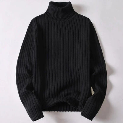 Pull à col roulé pour homme | Coupe régulière | Idéal pour l’automne et l’hiver