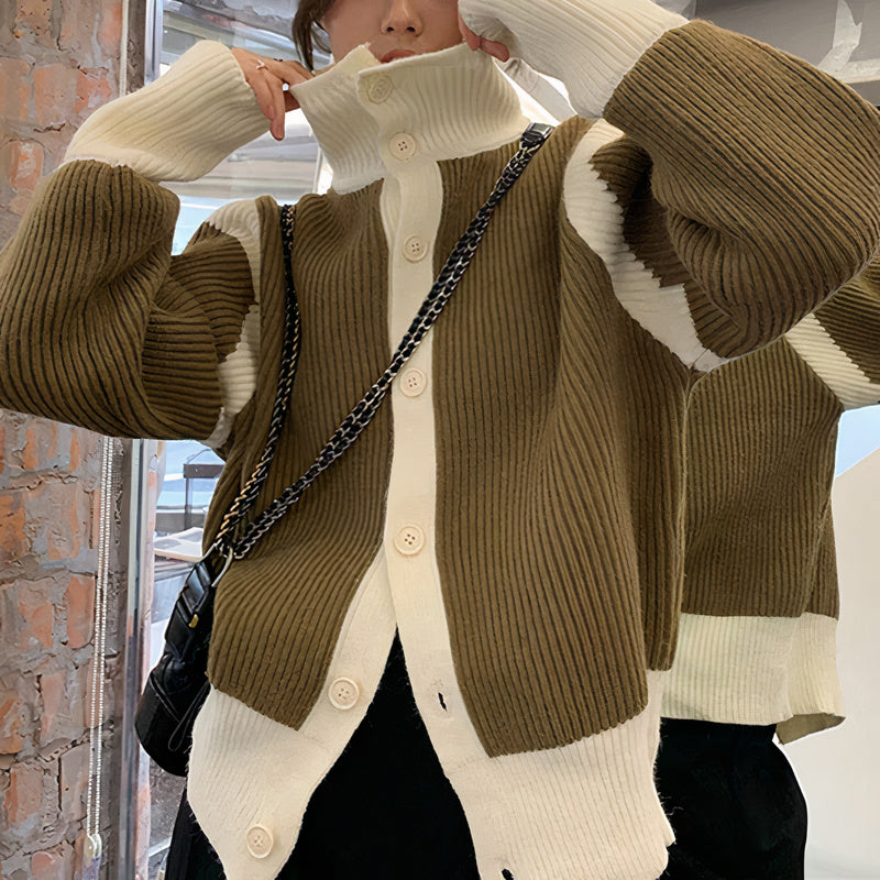 Pull à Manches Longues avec Coupe Ample pour Femmes | Idéal pour l’Automne